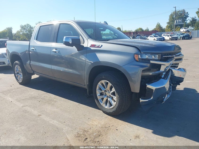 2021 CHEVROLET SILVERADO 1500 4WD  SHORT BED LTZ | 3GCUYGEL8MG376162 | UPCARS