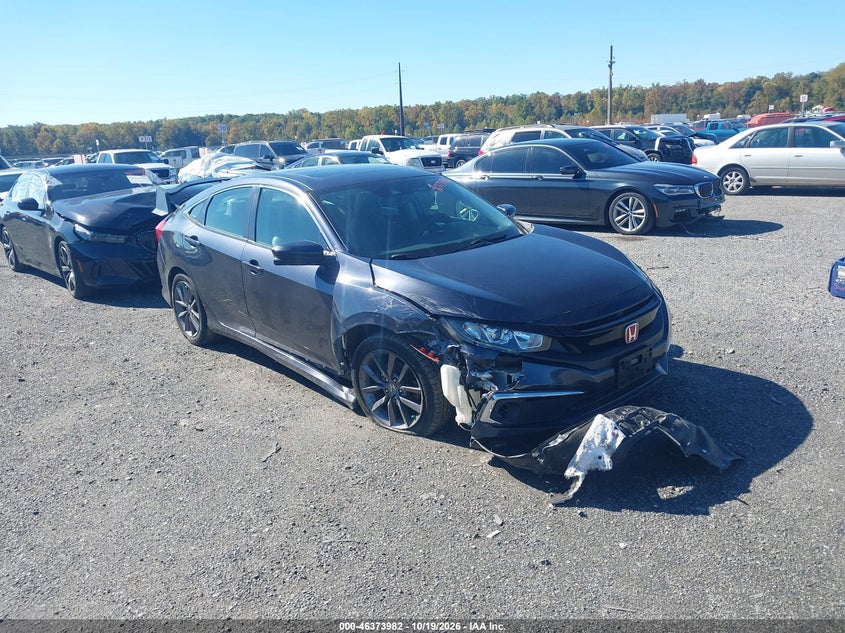 2021 HONDA CIVIC EX-L | 2HGFC1F74MH702966 | UPCARS