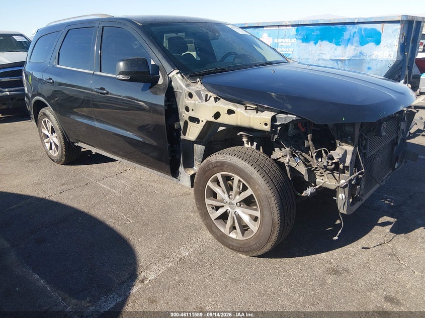 2016 DODGE DURANGO LIMITED | 1C4RDHDG9GC448943 | UPCARS