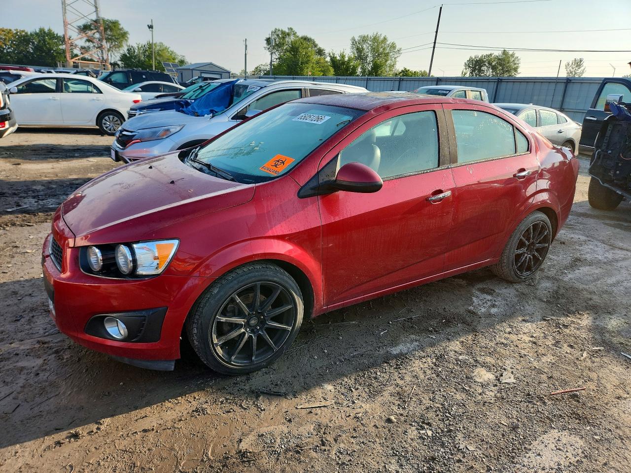 2012 CHEVROLET SONIC LTZ | 1G1JE5SH3C4157906 | UPCARS