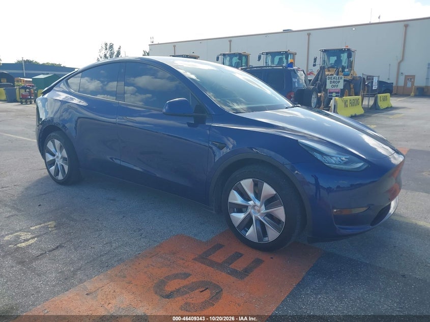 2021 TESLA MODEL Y LONG RANGE DUAL MOTOR ALL-WHEEL DRIVE | 5YJYGDEE2MF297628 | UPCARS