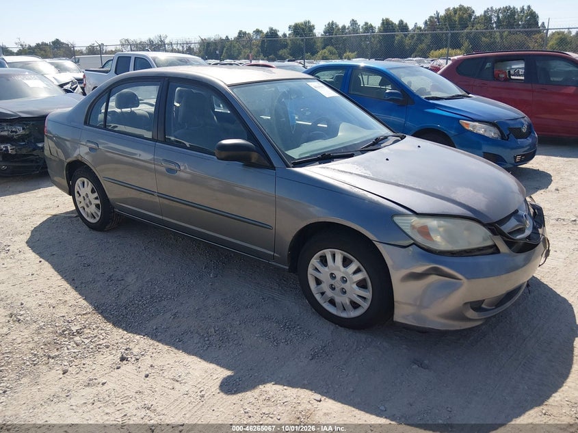 2005 HONDA CIVIC LX | 2HGES16515H594630 | UPCARS