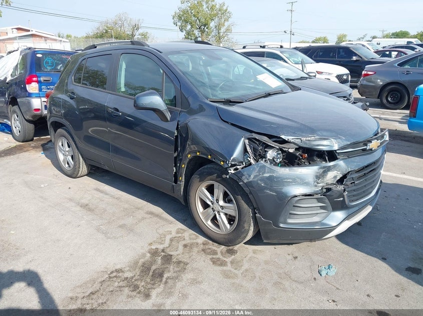 2022 CHEVROLET TRAX FWD LT | KL7CJLSM6NB562747 | UPCARS