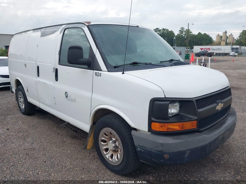 2012 CHEVROLET EXPRESS 1500 WORK VAN | 1GCSGAFX0C1106039 | UPCARS