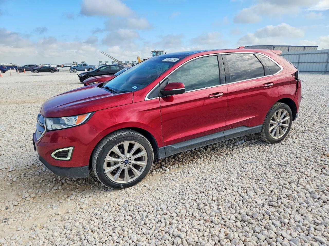 2017 FORD EDGE TITANIUM | 2FMPK3K93HBC63093 | UPCARS