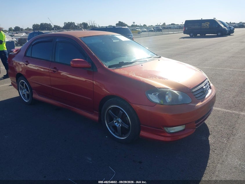 2003 TOYOTA COROLLA S | 1NXBR32E33Z144269 | UPCARS