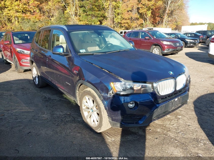2016 BMW X3 XDRIVE28I | 5UXWX9C5XG0D85841 | UPCARS