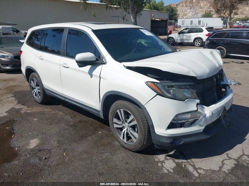 2018 HONDA PILOT EX-L | 5FNYF6H54JB061648 | UPCARS