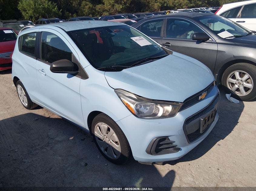 2016 CHEVROLET SPARK LS CVT | KL8CB6SA5GC594862 | UPCARS