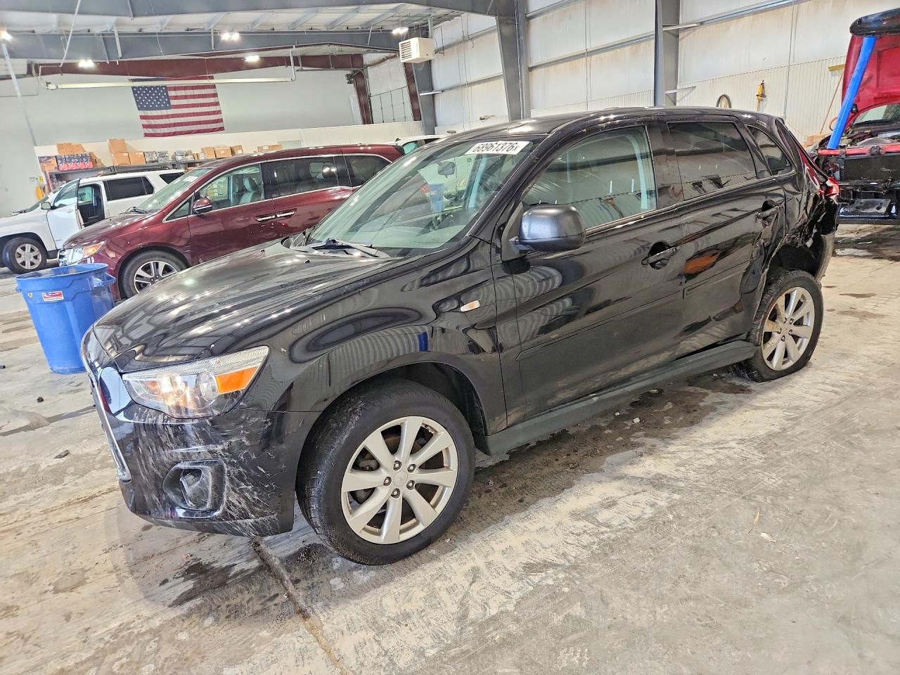 2015 MITSUBISHI OUTLANDER ES | 4A4AR3AW8FE040555 | UPCARS