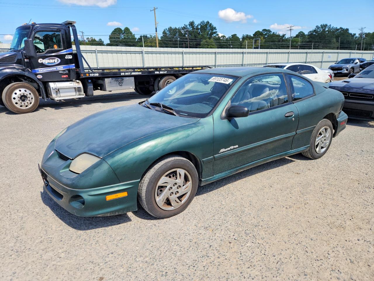 2001 PONTIAC SUNFIRE SE | 1G2JB124017223446 | UPCARS