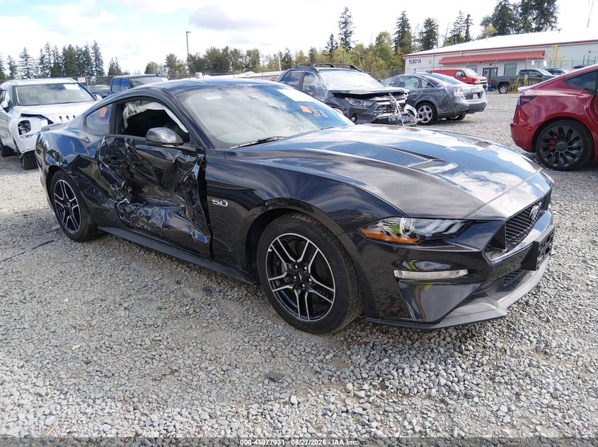 2022 FORD MUSTAN GT PREMIUM FASTBACK | 1FA6P8CF9N5145347 | UPCARS