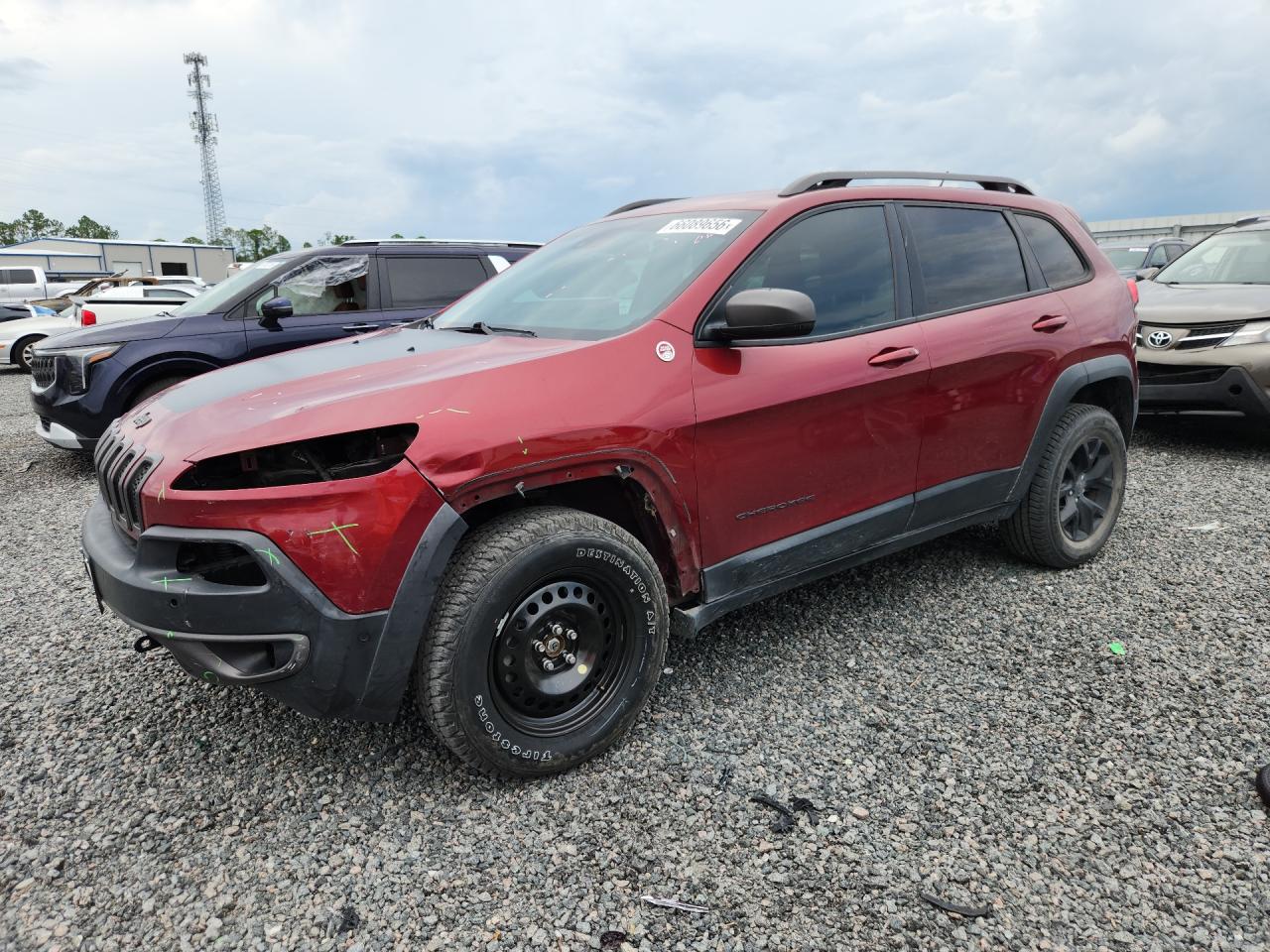 2015 JEEP CHEROKEE TRAILHAWK | 1C4PJMBS4FW594003 | UPCARS