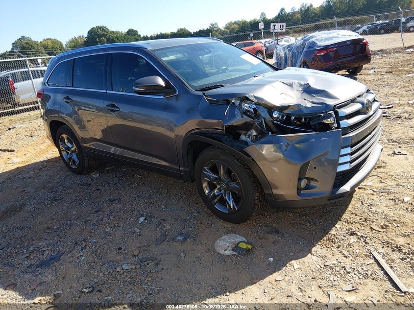 2017 TOYOTA HIGHLANDER LIMITED PLATINUM | 5TDYZRFH0HS221150 | UPCARS