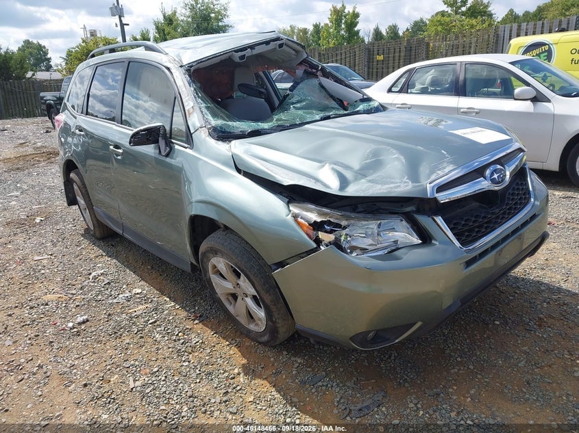 2016 SUBARU FORESTER 2.5I PREMIUM | JF2SJAGC6GH563997 | UPCARS