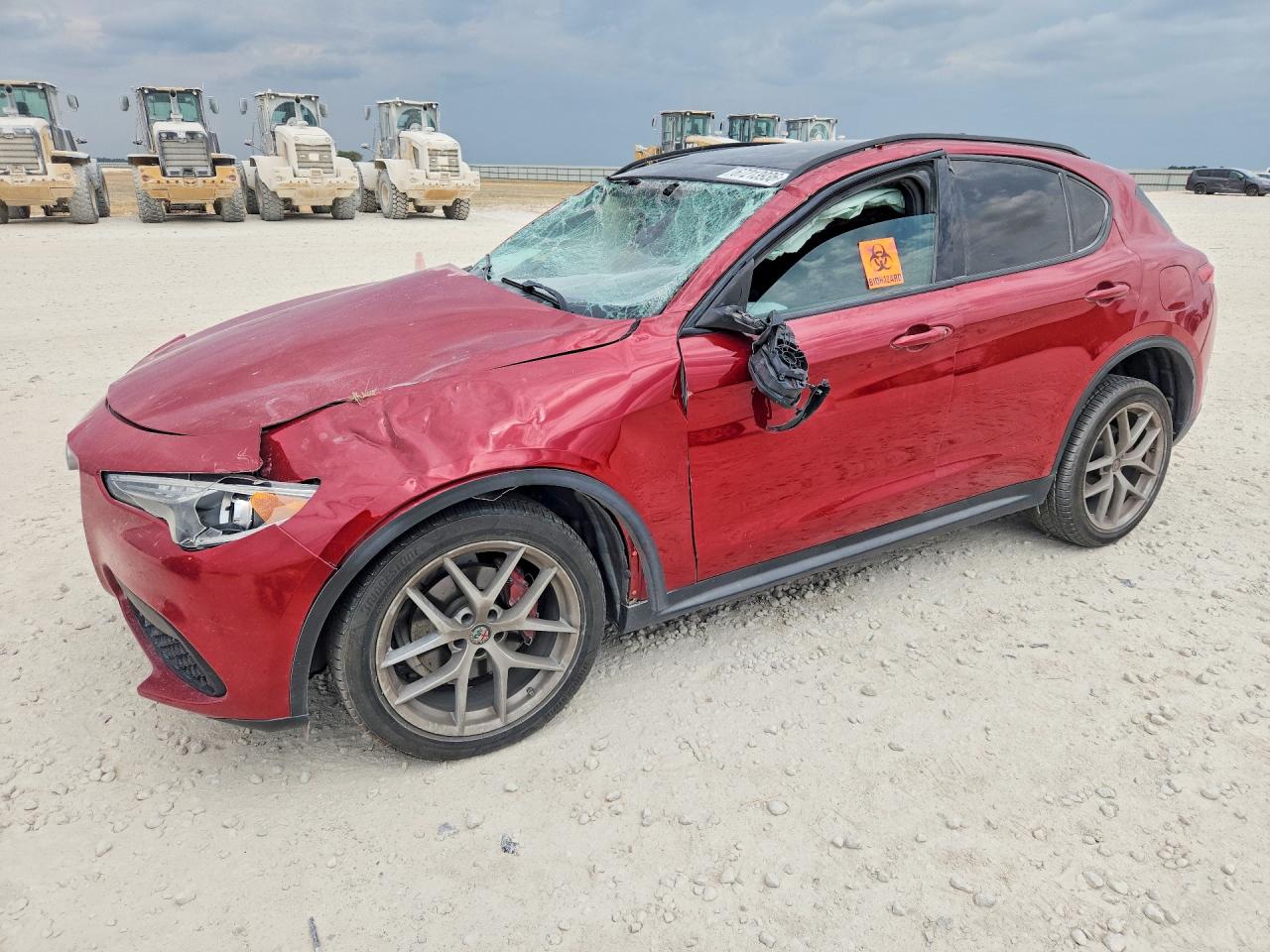 2018 ALFA ROMEO STELVIO TI SPORT | ZASFAKNN5J7B79255 | UPCARS