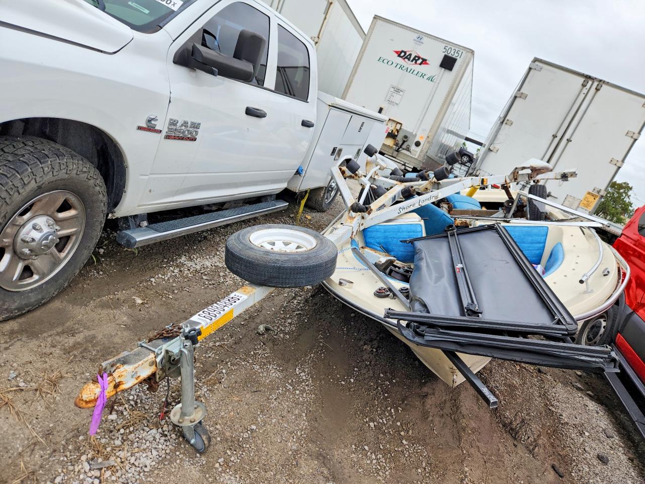 1980 SHORELAND'R UNKNOWN BOAT TRAILER | 125328 | UPCARS