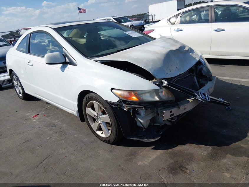 2008 HONDA CIVIC EX | 2HGFG12878H520106 | UPCARS