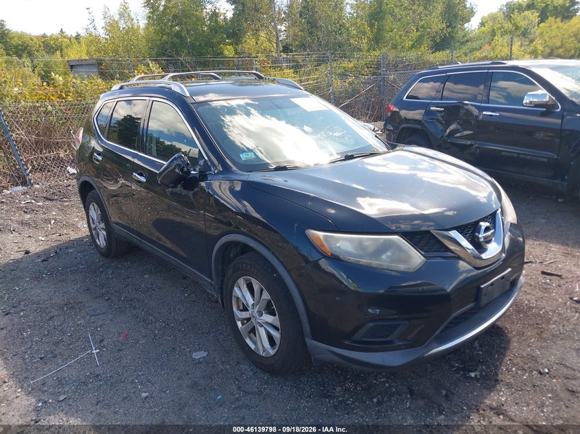 2016 NISSAN ROGUE SV | KNMAT2MV0GP643107 | UPCARS