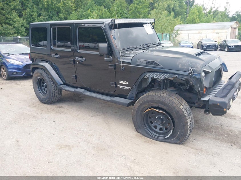 2008 JEEP WRANGLER UNLIMITED SAHARA | 1J8GA59168L574092 | UPCARS