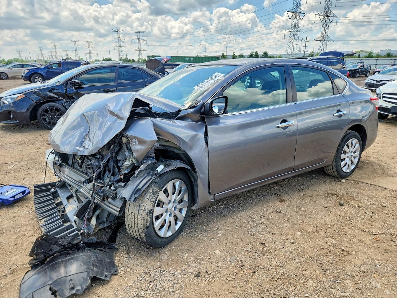 2015 NISSAN SENTRA S | 3N1AB7AP1FY343906 | UPCARS