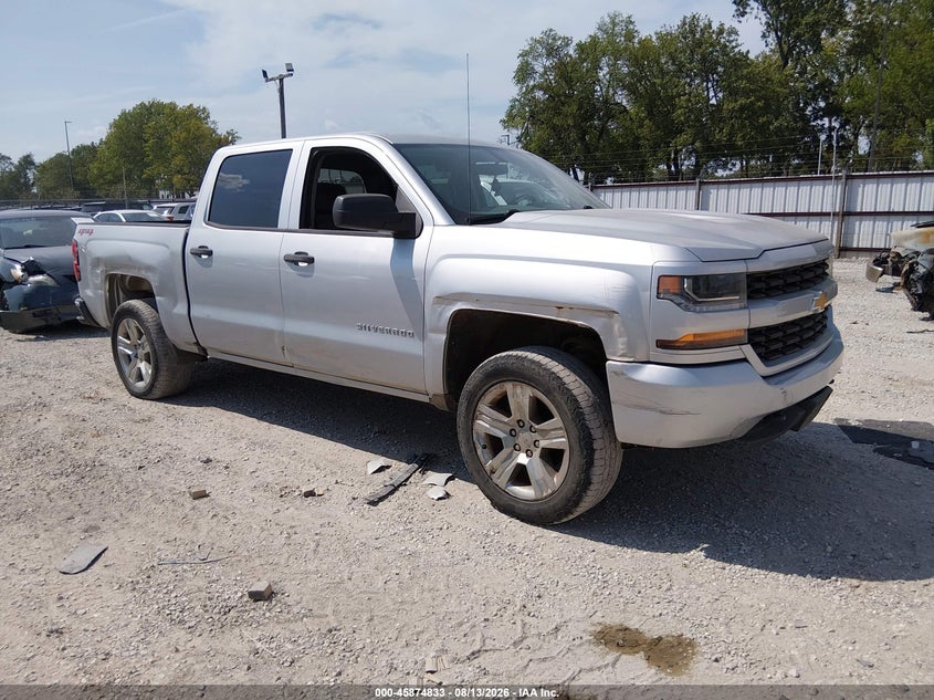 2018 CHEVROLET SILVERADO 1500 CUSTOM | 3GCUKPEC2JG153290 | UPCARS