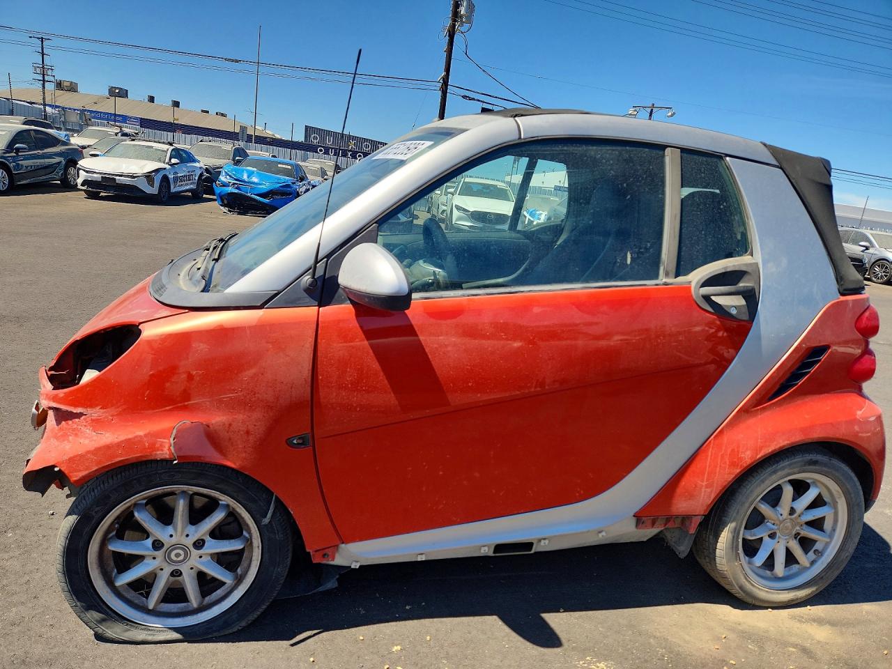 2008 SMART FORTWO PASSION | WMEEK31X48K095726 | UPCARS