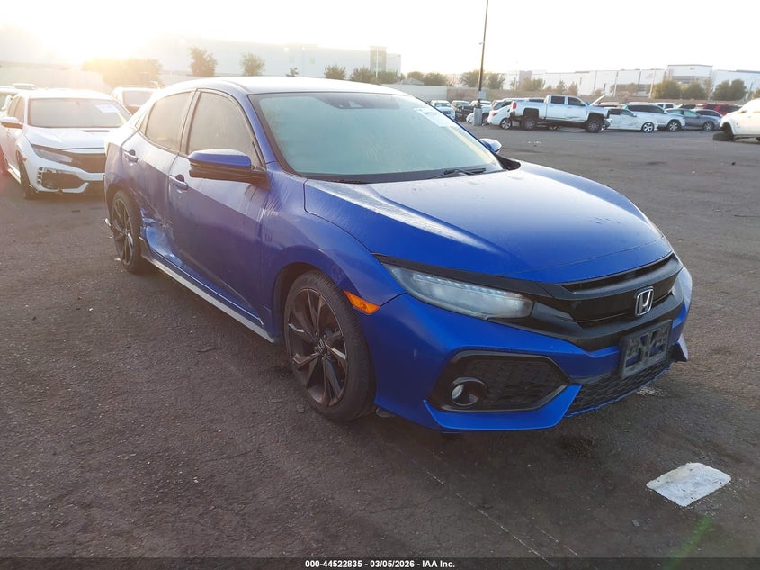 2018 HONDA CIVIC SPORT TOURING | SHHFK7H97JU206076 | UPCARS