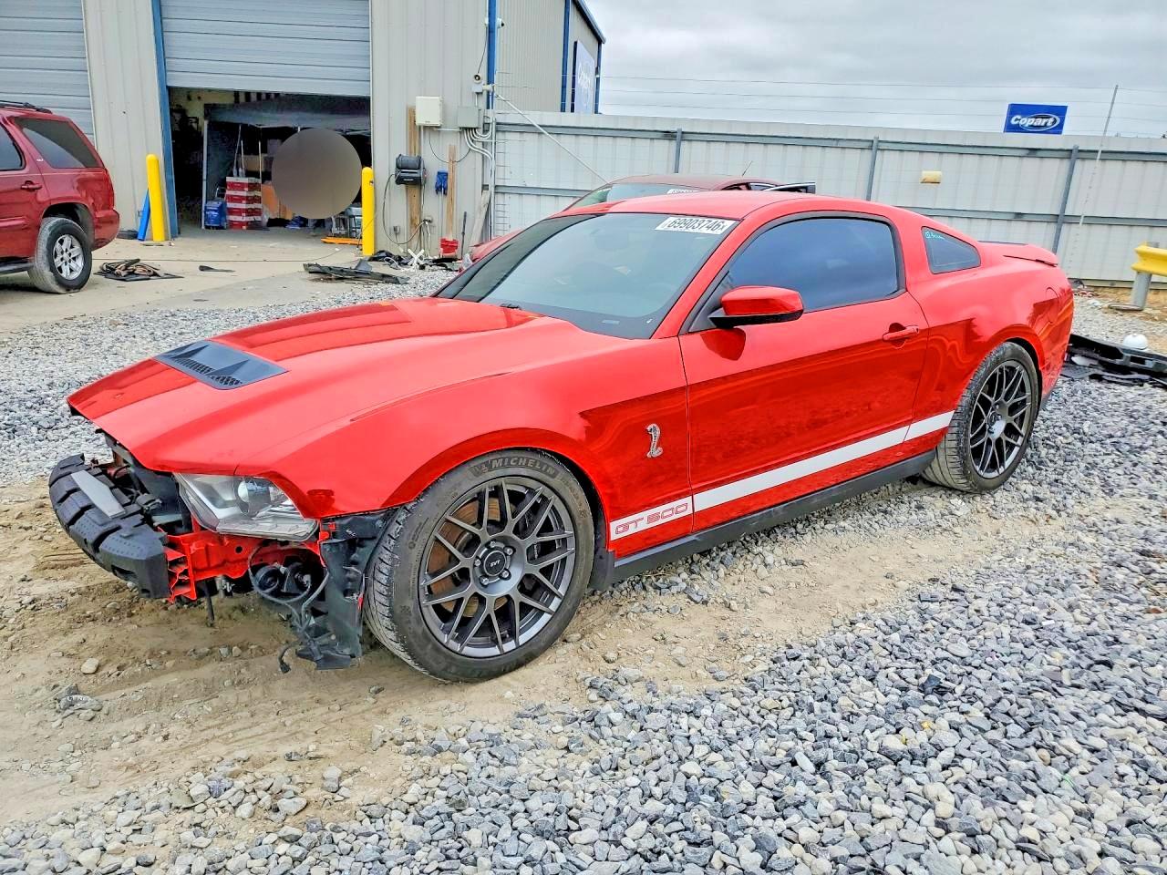 2011 FORD MUSTANG SHELBY GT500 | 1ZVBP8JS1B5149667 | UPCARS