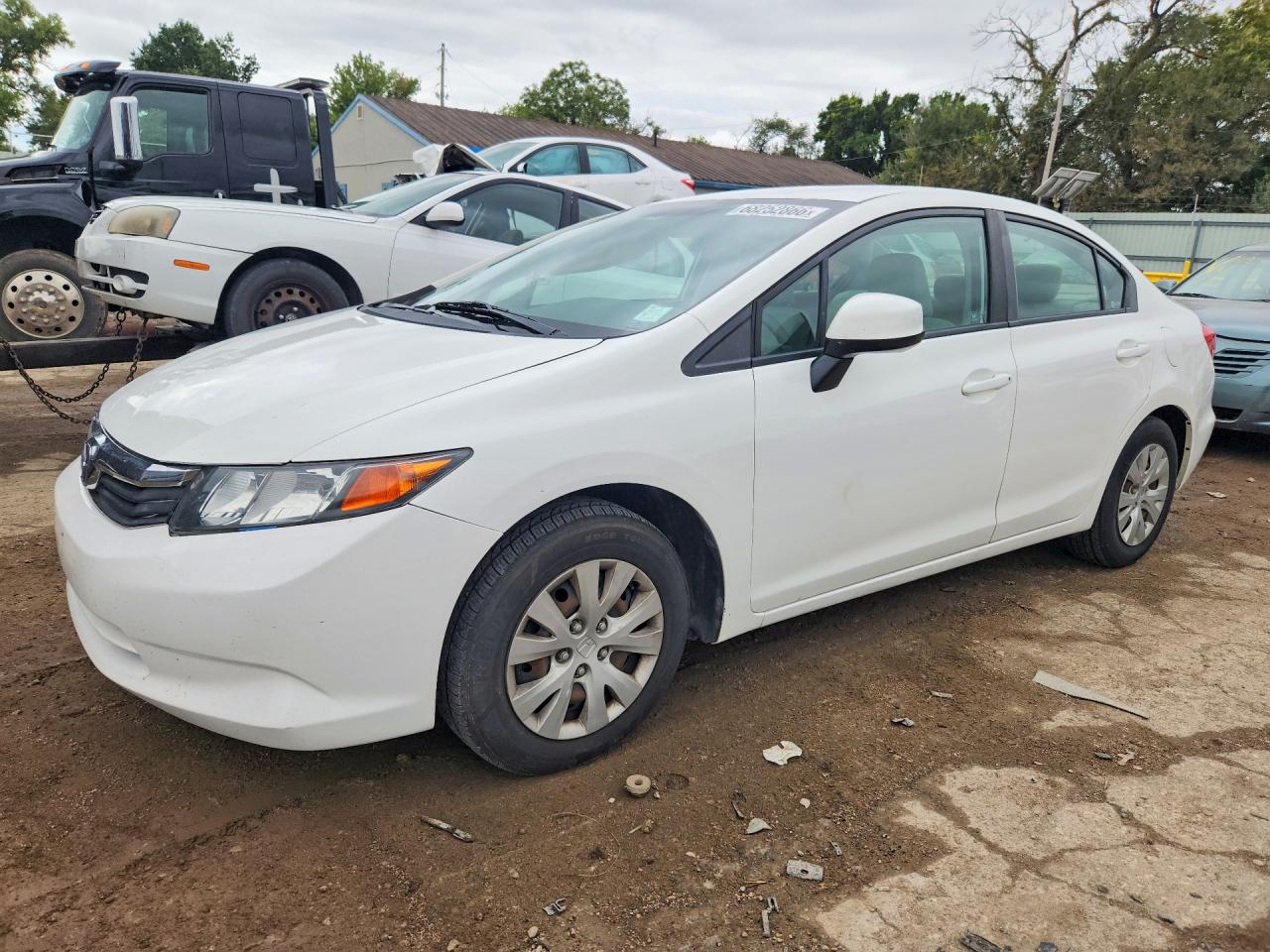 2012 HONDA CIVIC LX | 19XFB2F59CE019516 | UPCARS