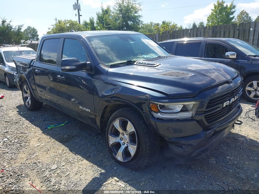 2019 RAM 1500 LARAMIE  4X4 5'7 BOX | 1C6SRFJT0KN813023 | UPCARS