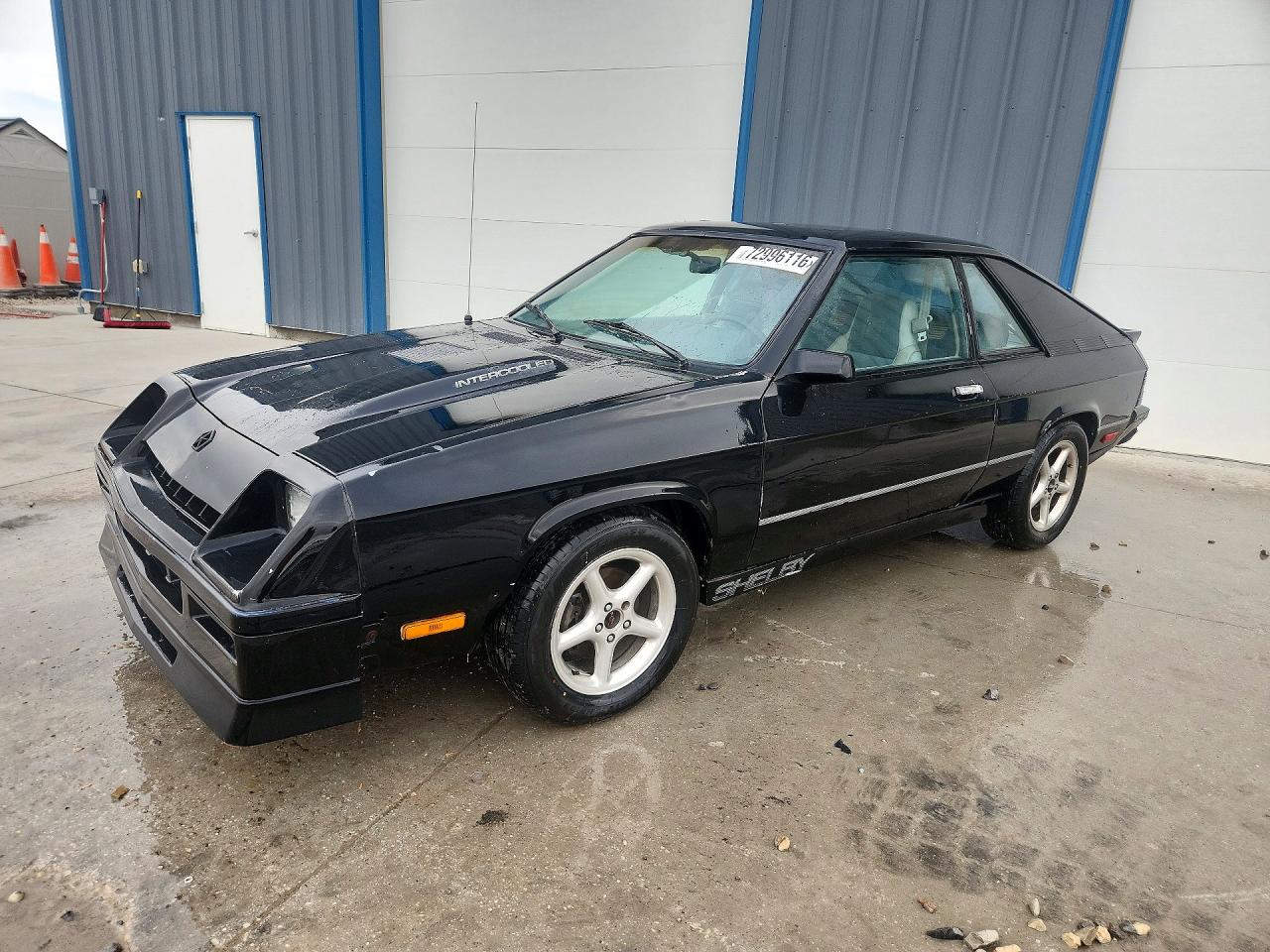 1987 DODGE SHELBY CHARGER | 1B3BZ64E5HD556995 | UPCARS