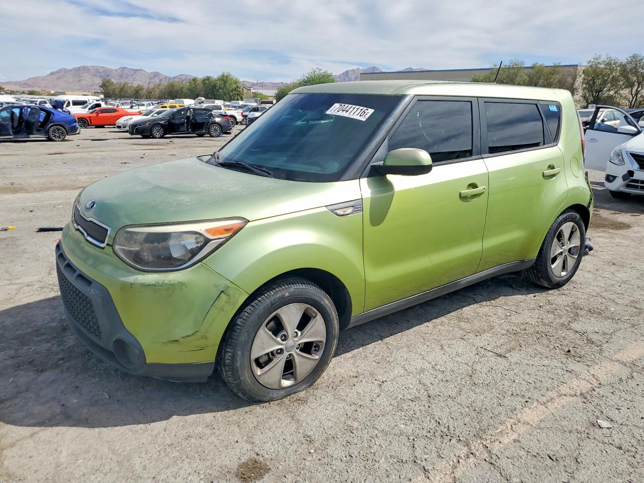2014 KIA SOUL BASE | KNDJN2A2XE7740641 | UPCARS