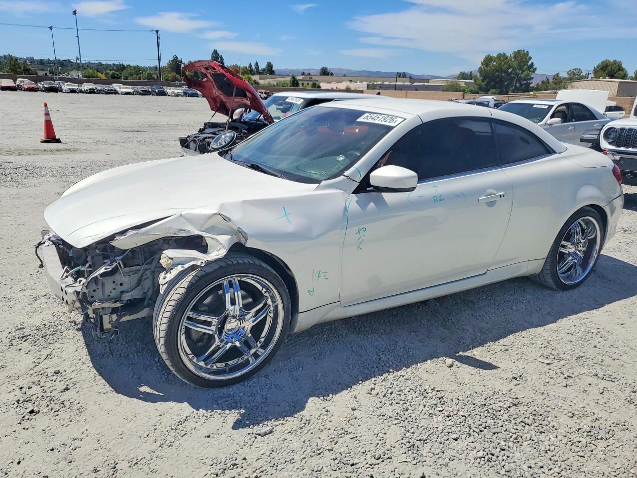 2009 INFINITI G37 BASE | JNKCV66E29M723826 | UPCARS