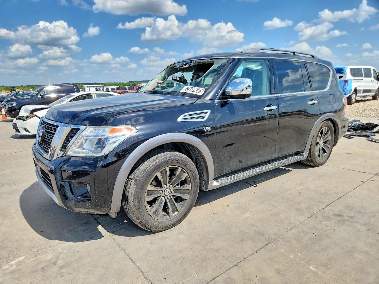 2018 NISSAN ARMADA PLATINUM | JN8AY2NF4J9333485 | UPCARS