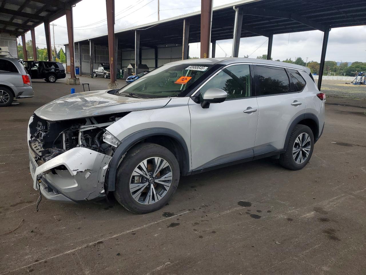 2021 NISSAN ROGUE SV | 5N1AT3BAXMC764828 | UPCARS