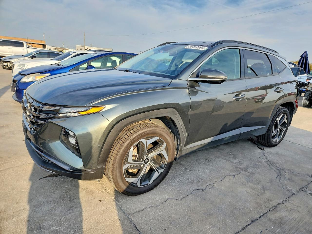 2022 HYUNDAI TUCSON LIMITED | 5NMJECAE0NH121586 | UPCARS