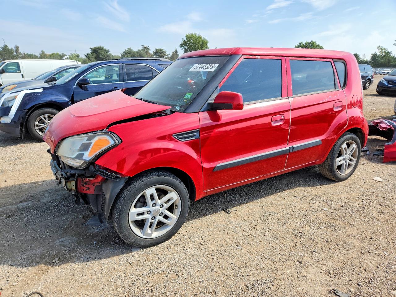 2010 KIA SOUL + | KNDJT2A28A7103733 | UPCARS