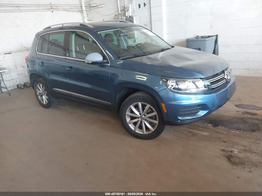 2017 VOLKSWAGEN TIGUAN 2.0T WOLFSBURG EDITION | WVGSV7AX5HK029150 | UPCARS