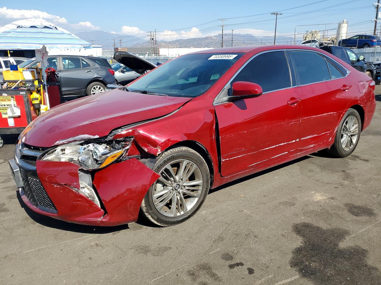 2016 TOYOTA CAMRY SE | 4T1BF1FK8GU564600 | UPCARS