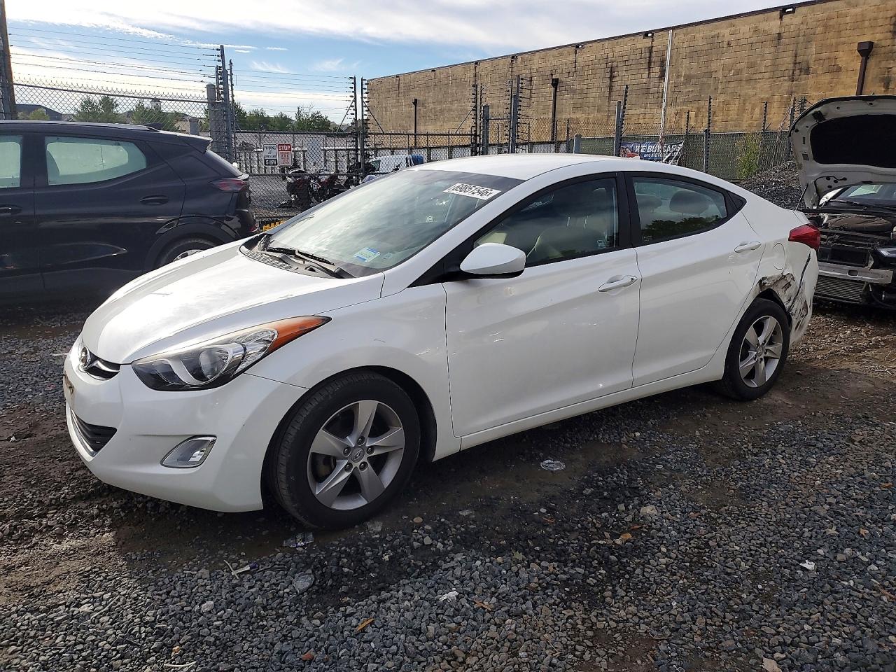 2013 HYUNDAI ELANTRA GLS | 5NPDH4AE1DH161798 | UPCARS