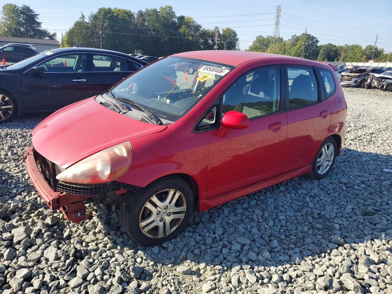 2007 HONDA FIT S | JHMGD38627S058122 | UPCARS