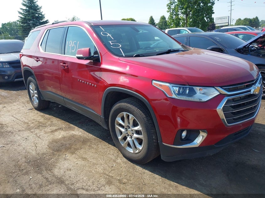 2020 CHEVROLET TRAVERSE FWD LT CLOTH | 1GNERGKW2LJ194395 | UPCARS