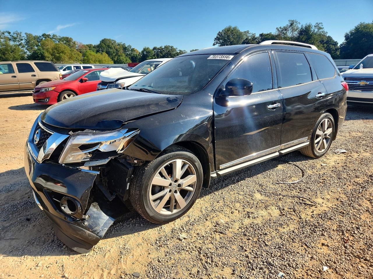 2014 NISSAN PATHFINDER S | 5N1AR2MN7EC658671 | UPCARS