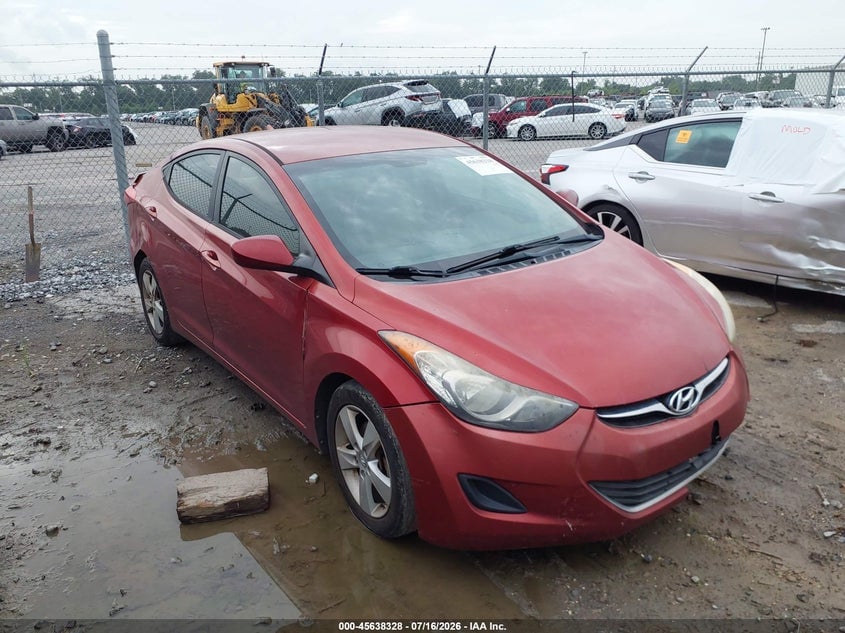 2013 HYUNDAI ELANTRA GLS | 5NPDH4AE5DH313811 | UPCARS