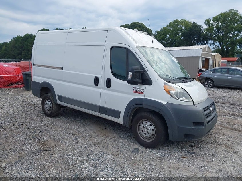 2017 RAM PROMASTER 1500 | 3C6TRVBG0HE543885 | UPCARS