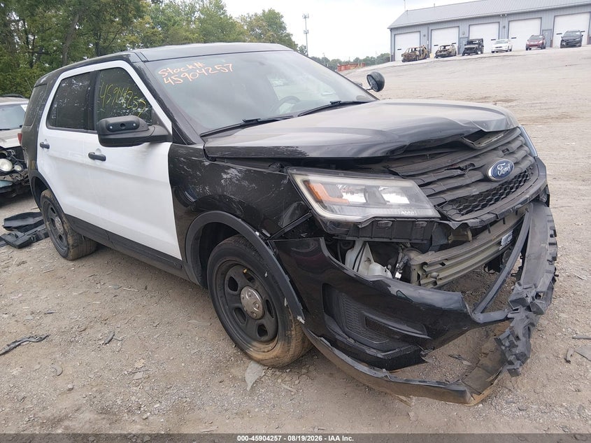 2018 FORD POLICE INTERCEPTOR UTILITY | 1FM5K8AR0JGB59133 | UPCARS