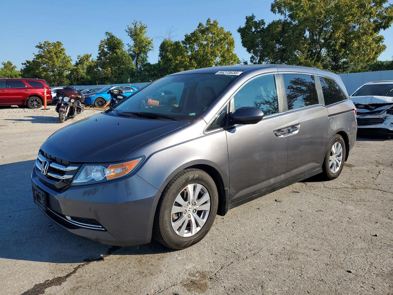 2014 HONDA ODYSSEY EXL | 5FNRL5H68EB112302 | UPCARS