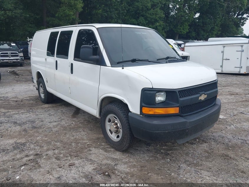 2013 CHEVROLET EXPRESS 2500 WORK VAN | 1GCWGFCA0D1137582 | UPCARS