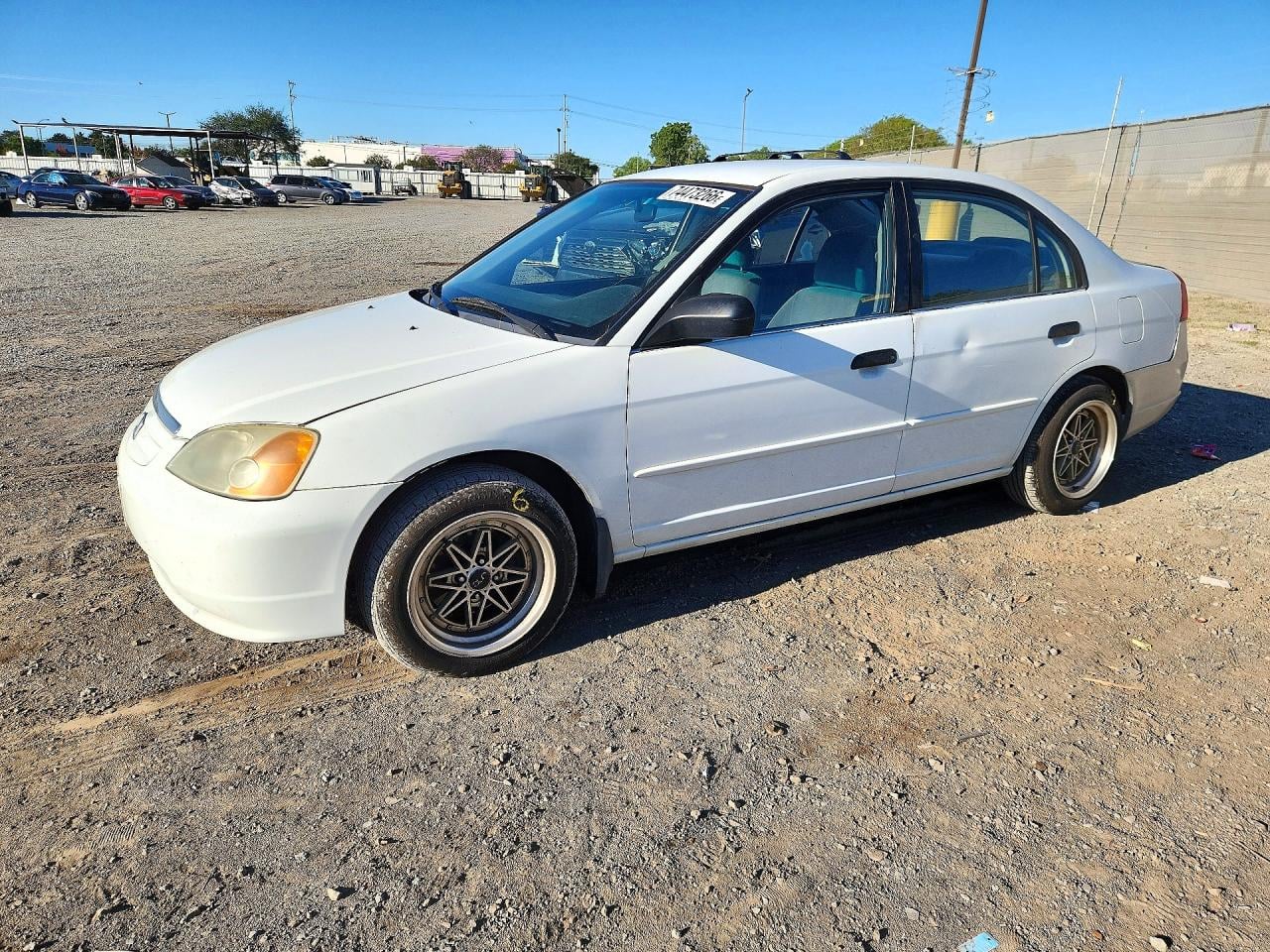 2001 HONDA CIVIC LX | 2HGES16511H573822 | UPCARS